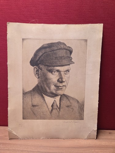 Porträt bild radierung ernst - bild,