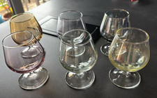 6er Set Mini Cognac Gläser