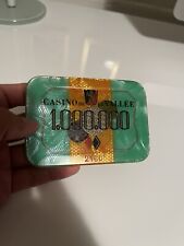 1x Saint Vincent Casino Plaque 1.000.000