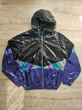 Glanz Windbreaker / Regenjacke metallic Gr. M