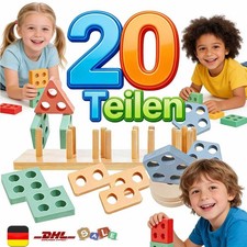 Holz Montessori Spielzeug Ab 1