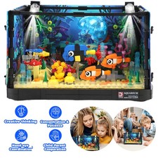 Aquarium-Baustein beleuchtetes