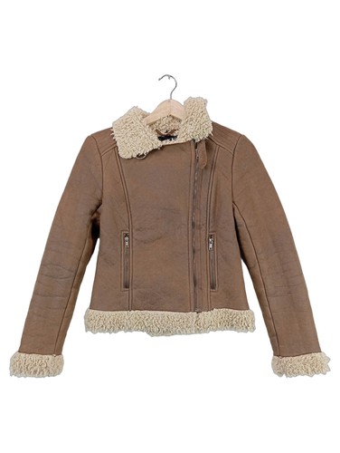 Kunstleder bikerjacke - h&m,
