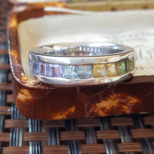 Sterling silber halb eternity - sterling,