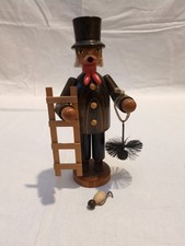 Räuchermännchen C.Ulbricht Erzgebirge Seiffener Nussknackerhaus Schornsteinfeger