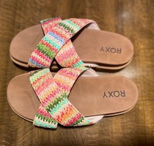 ROXY Plateau Pantolette Größe 38 Neu ohne Etikett Beach Schuhe Damen