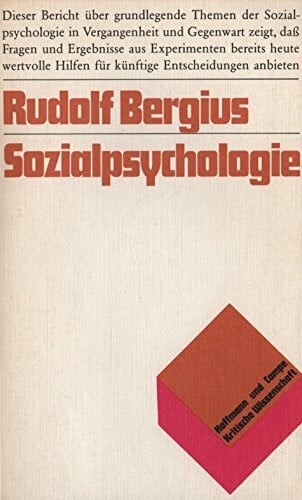 Sozialpsychologie kritische - sozialpsychologie, (kritische