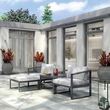 Lounge-Set Outdoor-Lounge