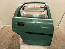Opel Corsa C original Tür hinten rechts 86U-Fiftiesgruen Bj 2001