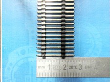 Zweireihig 2x32 Pin Stiftleiste Pinleiste Board Stacker gerade stift RM2.54 H-26