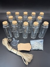 Mini Glasflaschen mit Korken