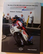 SIGNED Hailwood to Vincent BSA