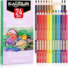 Farbkohlestifte kunstset - 24,