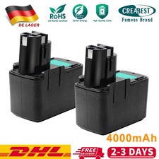 2x 12V Akku Für Bosch 4.0Ah Ni-MH BAT011 BH1214L 3315K GBM 12VES-2 PSR 12VES-2