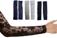 Armstulpen Pulswärmer Kolluk Tesettür Namaz Hijab Islam Gebet Armling Spitze 