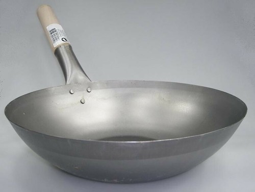Wok flacher boden - cm,