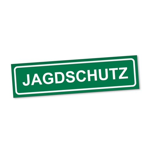 Jagdschutz magnetschild auto - jagdschutz,