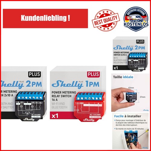 Shelly plus 2pm - shelly, relais