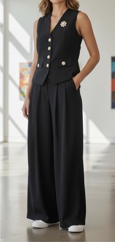 Damen leinen set - leinen,