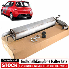 Endschalldämpfer + Halter