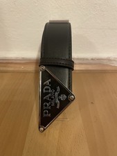 Prada Milano Gürtel Schwarz