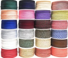 0,16€/m) Kordel 50 Meter Ø 2 MM Kordelband Drehkordel Kordelschnur - Farbwahl -
