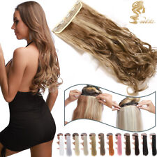 Dick Einteilige Clip In Hair Extensions Haarteil Haarverlängerung wie Echthaar