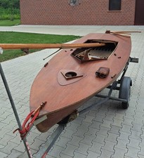 Segelboot  Jolle  Holz Oldtimer