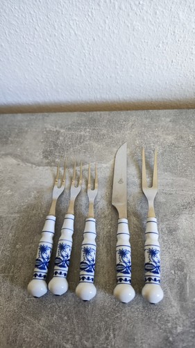 Ddr besteck mit porzellangriff - mit,