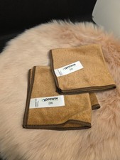 Prowin Coppa 25x25 Cm, Braun, Antibakteriell, 3erpack