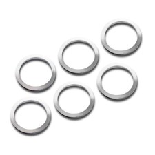 Shot Dart Shafts Shot Lock Rings Shaftringe Silber 6 Stück Schäfte Zubehör 💡🛒