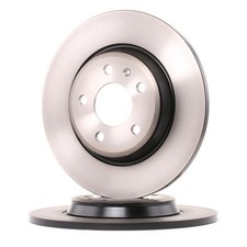 2x TRW Bremsscheiben Hinten für AUDI A4 Avant (8K5, B8) Q5 (8RB) 300mm