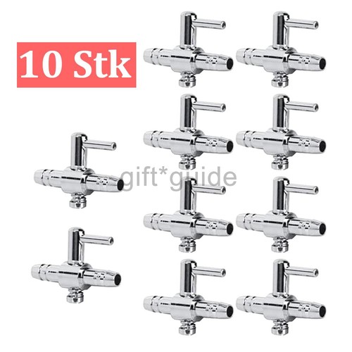 10x aquarium regelventil - 10x,