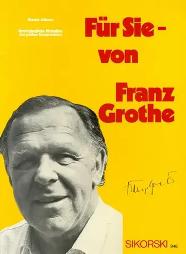Franz grothe für - grothe, von