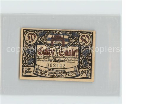 Calbe saale pfennig - calbe,