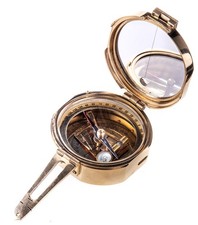 Brunton Compass Brass Wooden