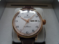 Poljot International Automatikuhr NEW JAROSLAVL, Edelstahl IP beschichtet, top