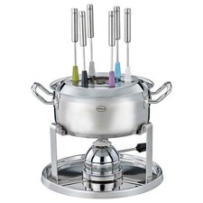 RÖSLE Fondue Set Edelstahl 6