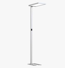 Moderne Stehleuchte LED Office Daybreak 80W, 4000K silber für Büro oder A+