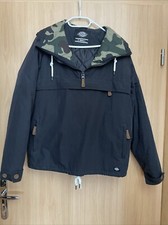 dickies Gefütterter Windbreaker X Small Herren/Jugend Anthrazit/Camouflage