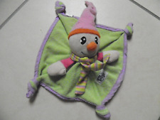 Simba Baby Schmusetuch Kuscheltuch Schnuffeltuch Zirkus Clown grün Harlekin