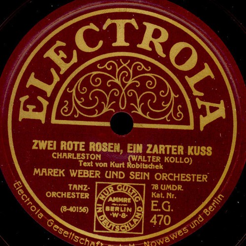 Marek weber zwei rote - zwei, rosen