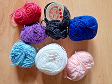 Perlgarn Reste zum Sticken