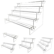Transparenter handgefertigter Acrylständer präsentiert Ihre Nagellacksammlung