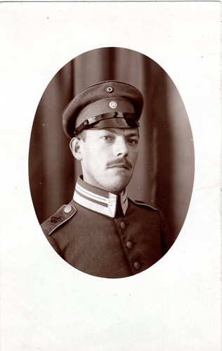 Foto soldat portrait wk - ak, 1.wk