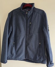 Crane, Softshelljacke mit Str. Herren, Blau, Langarm, Gr.L (52/54), Neuw. UVP40€