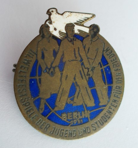 Abzeichen weltfestspiele der - abzeichen,