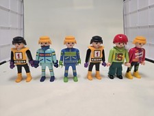 Playmobil Male Figure x6