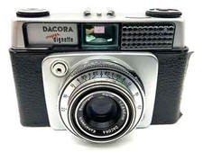 Dacora super dignette Sucherkamera mit dignar 1:2.8/45mm Vario-LK Analogkamera