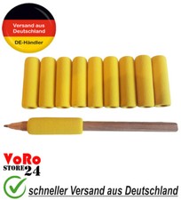 10 Stück Schreibhilfe / Griffverdickung Soft Standard in Gelb